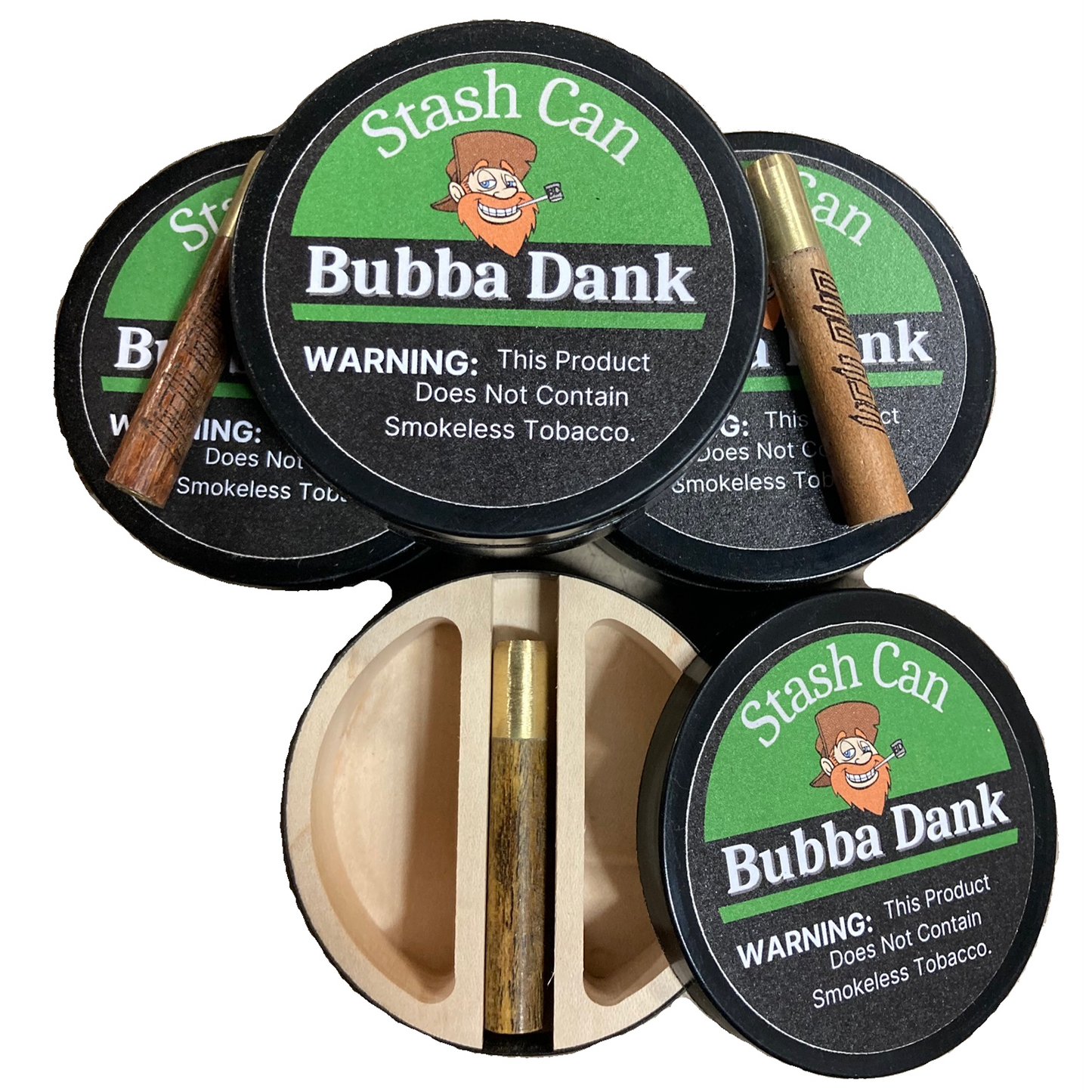 12pk Chew can/Stash can dugout comes with OneHitter