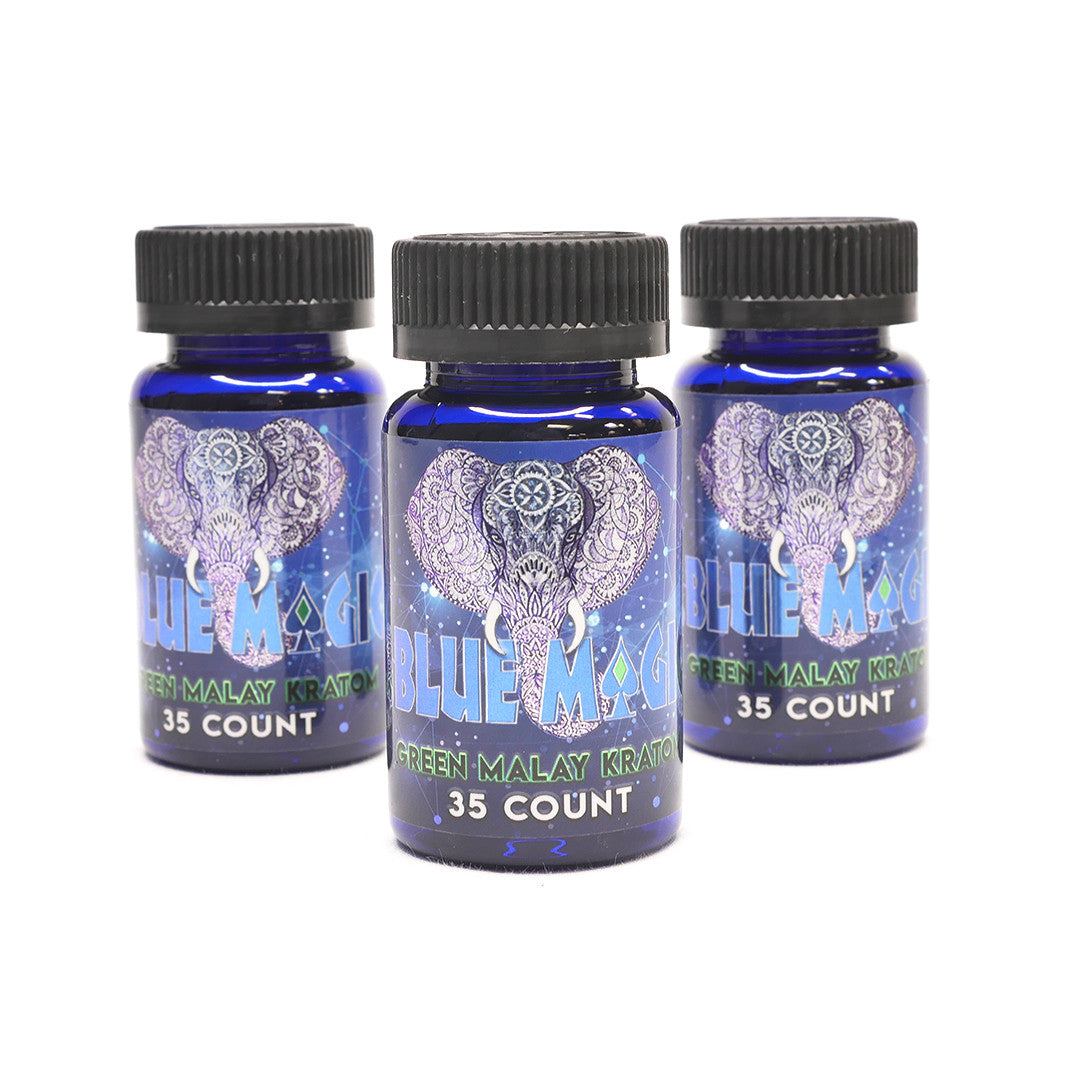 Blue Magic Green Malay 300 ct Capsules