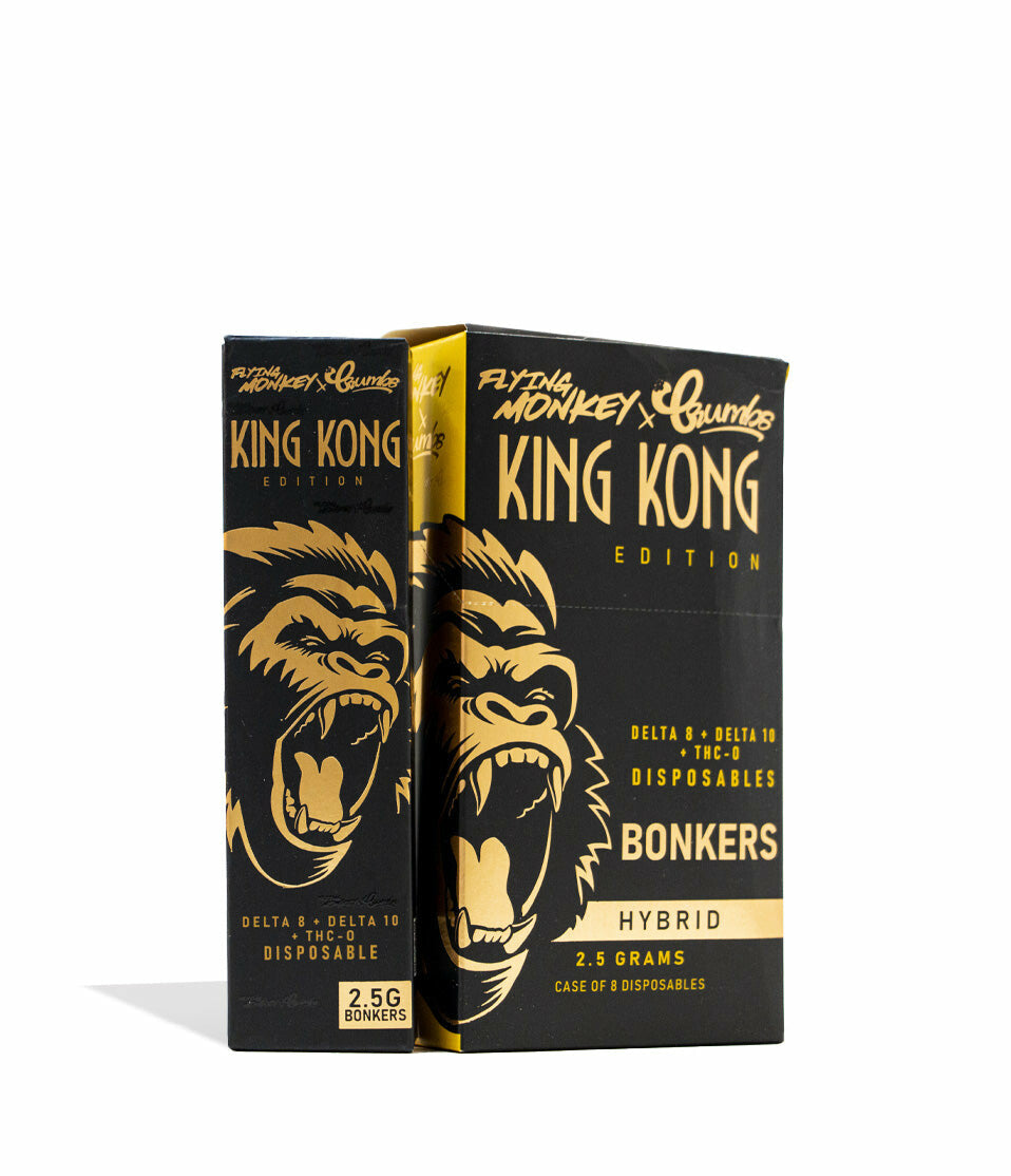 Flying Monkey x Crumbs King Kong Edition 2.5g D8 | D10 | THC-O Disposable 8pk