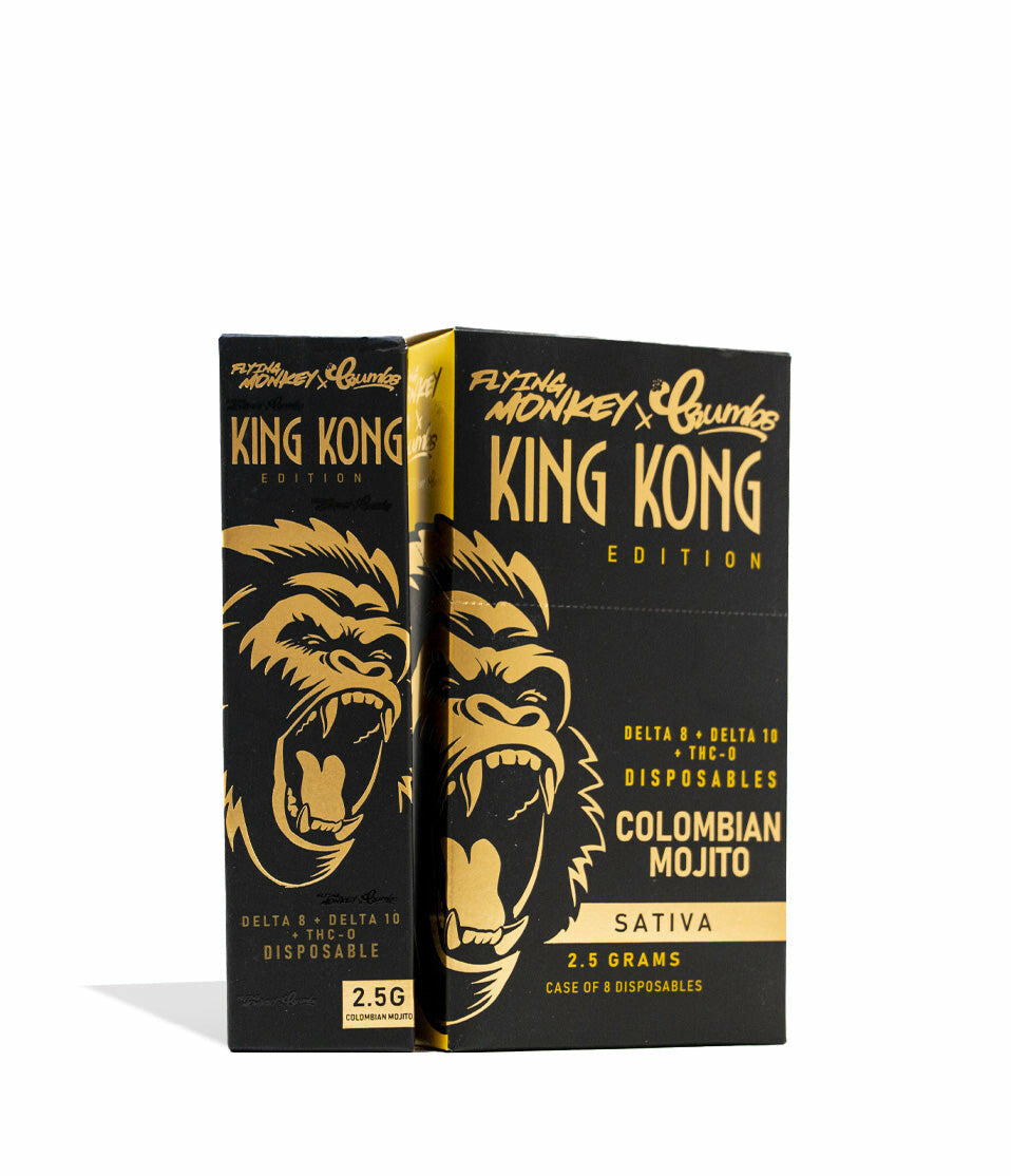 Flying Monkey x Crumbs King Kong Edition 2.5g D8 | D10 | THC-O Disposable 8pk