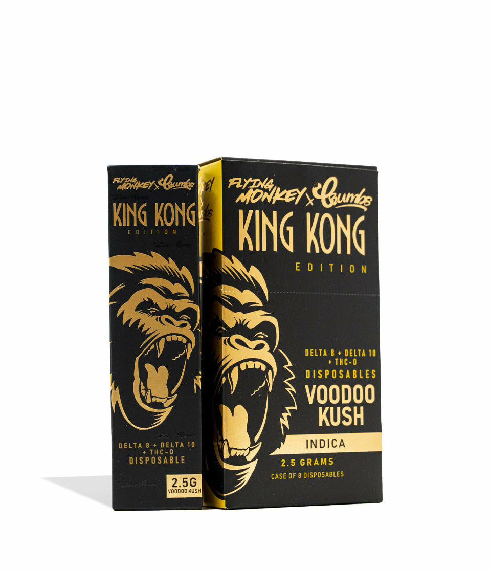 Flying Monkey x Crumbs King Kong Edition 2.5g D8 | D10 | THC-O Disposable 8pk