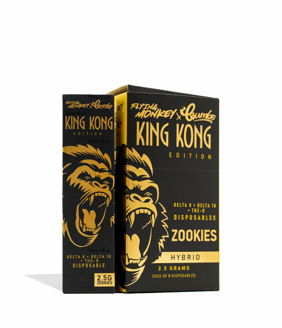 Flying Monkey x Crumbs King Kong Edition 2.5g D8 | D10 | THC-O Disposable 8pk