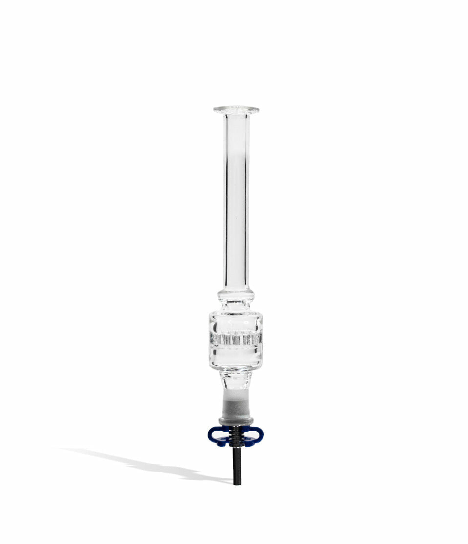 Glass Honey Comb Designed Nectar Straw with 10mm SS Tip