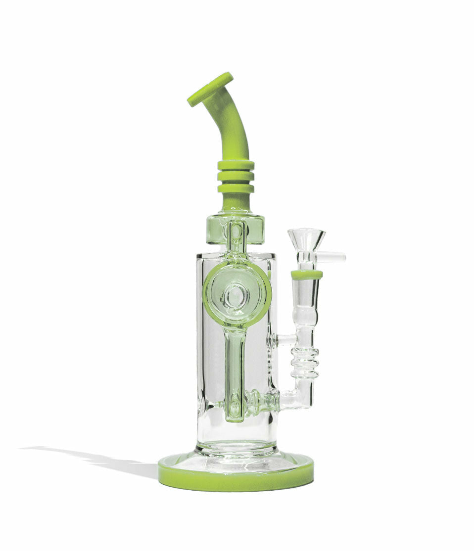 10 inch Milky Colored Recycler with 14mm Bowl