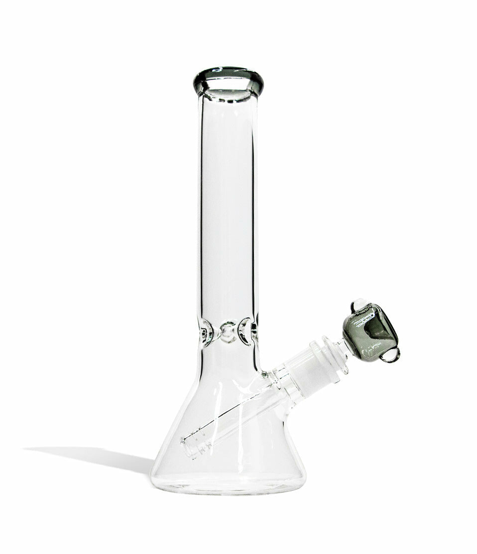 10 inch 4mm Thick Beaker Water Pipe with Ice Pinch and Colored Bowl