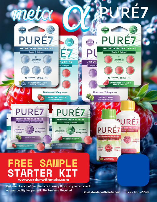 FREE SAMPLES Pure 7 Full Sample Kit
