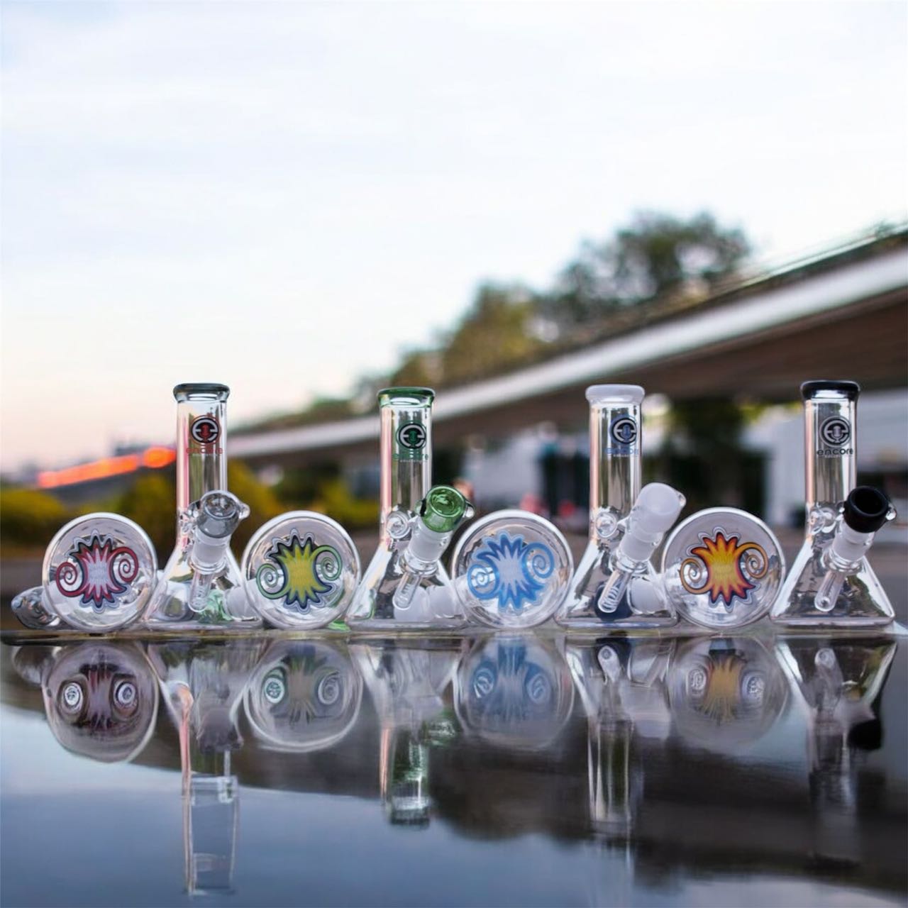 38mm 8'' Beaker w/ Reversal Decal