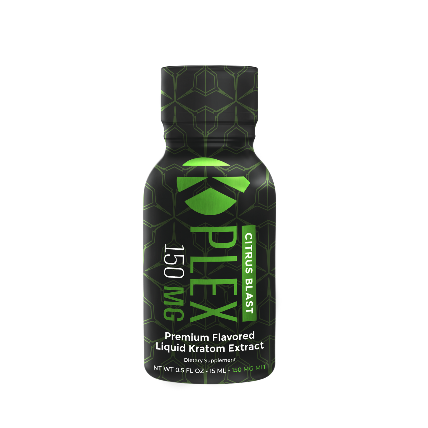 150MG MIT K-Plex Citrus Blast Kratom Extract Shot