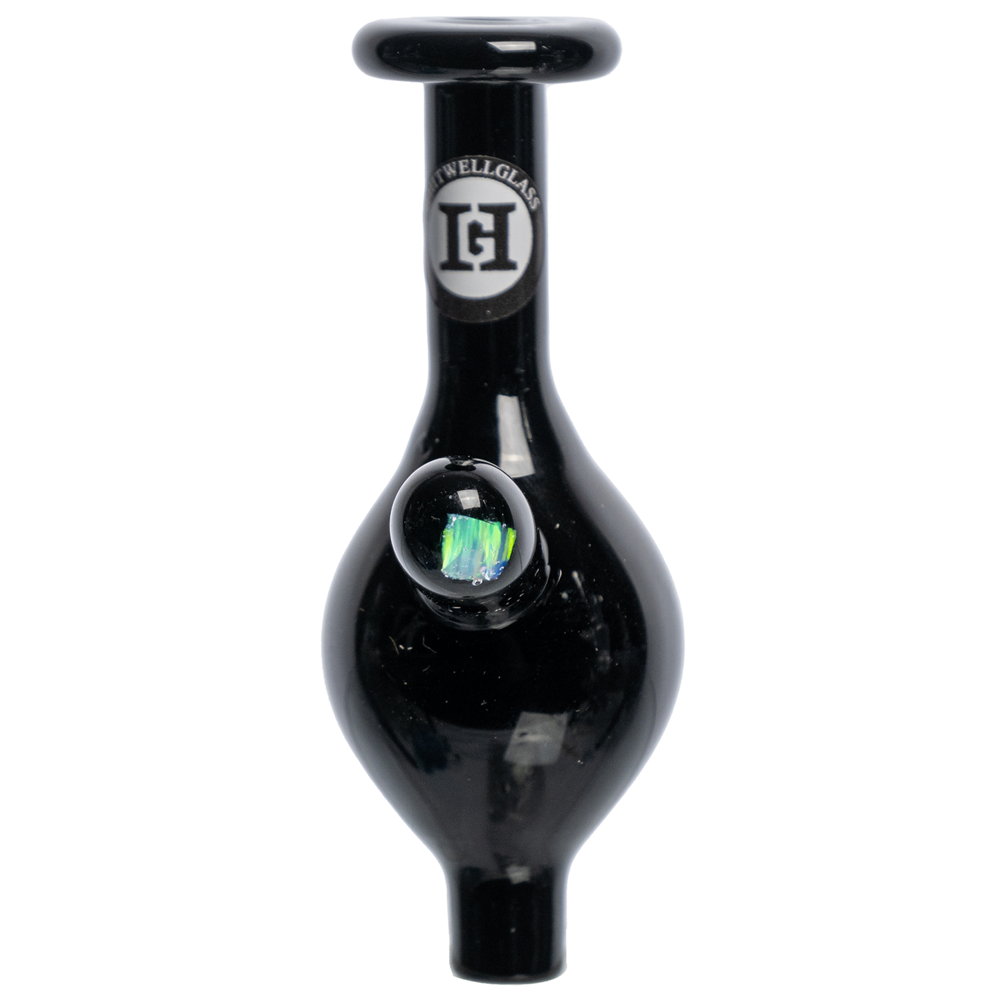 Black Bubble Cap w/ Opal