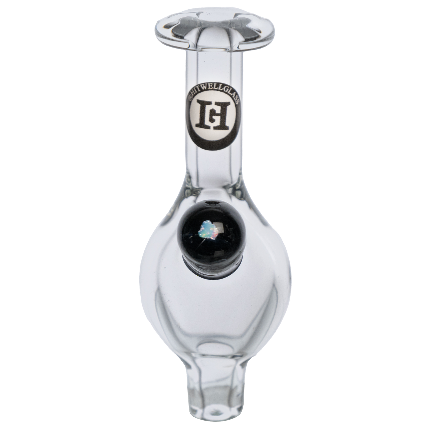 Clear Bubble Cap w Opal