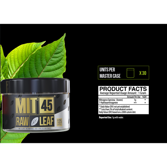 MIT45 Raw - 125/250-ct Capsules