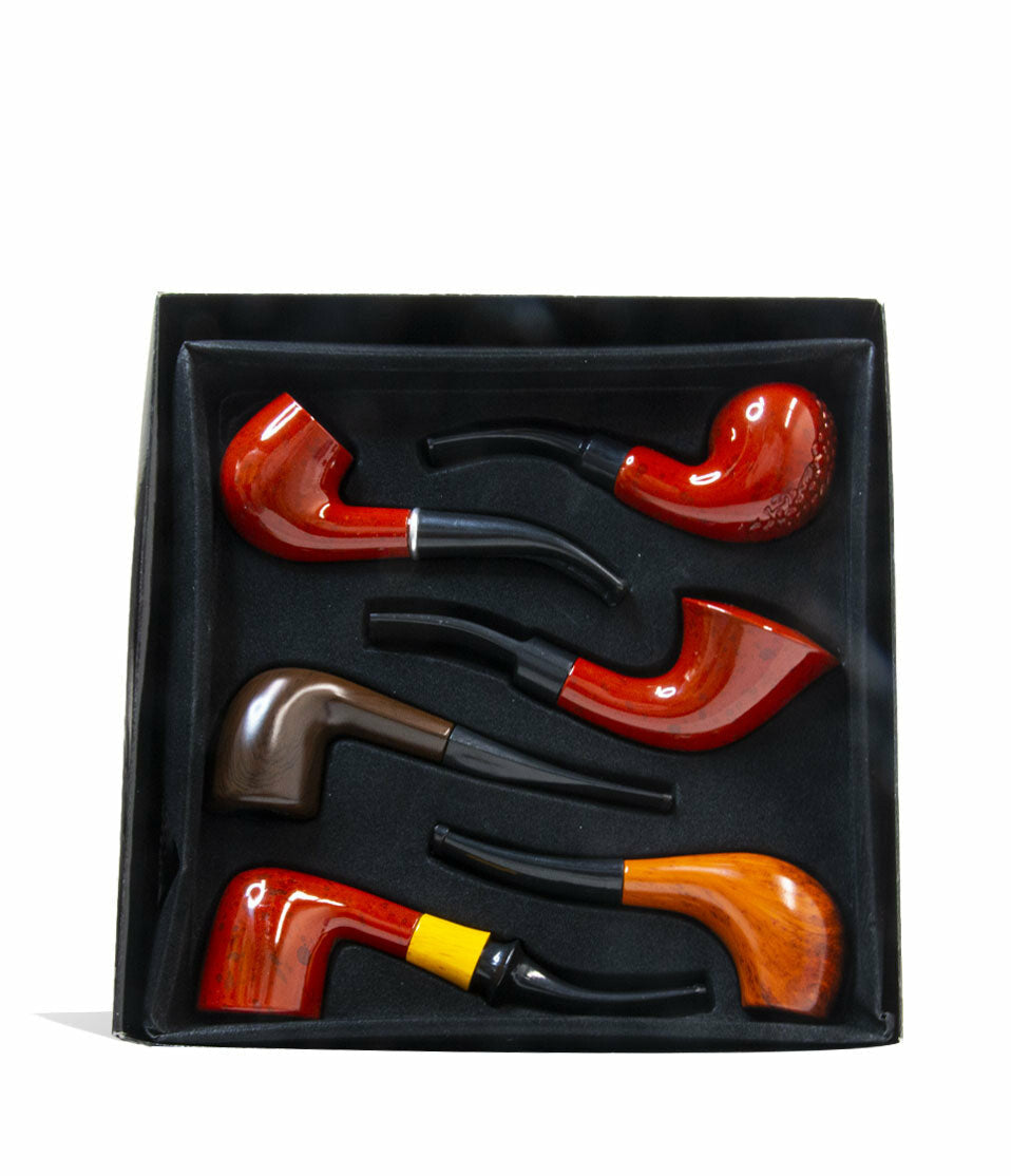 Wood Pipe 6pk