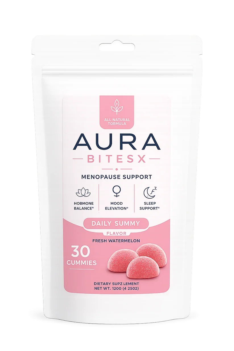 Aura BitesX Menopause Support Gummies