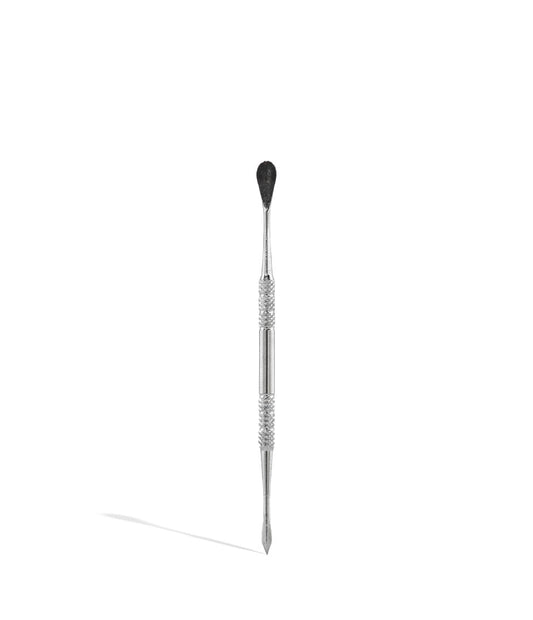 Flat Head Dab Tool with Silicone Covers on white background