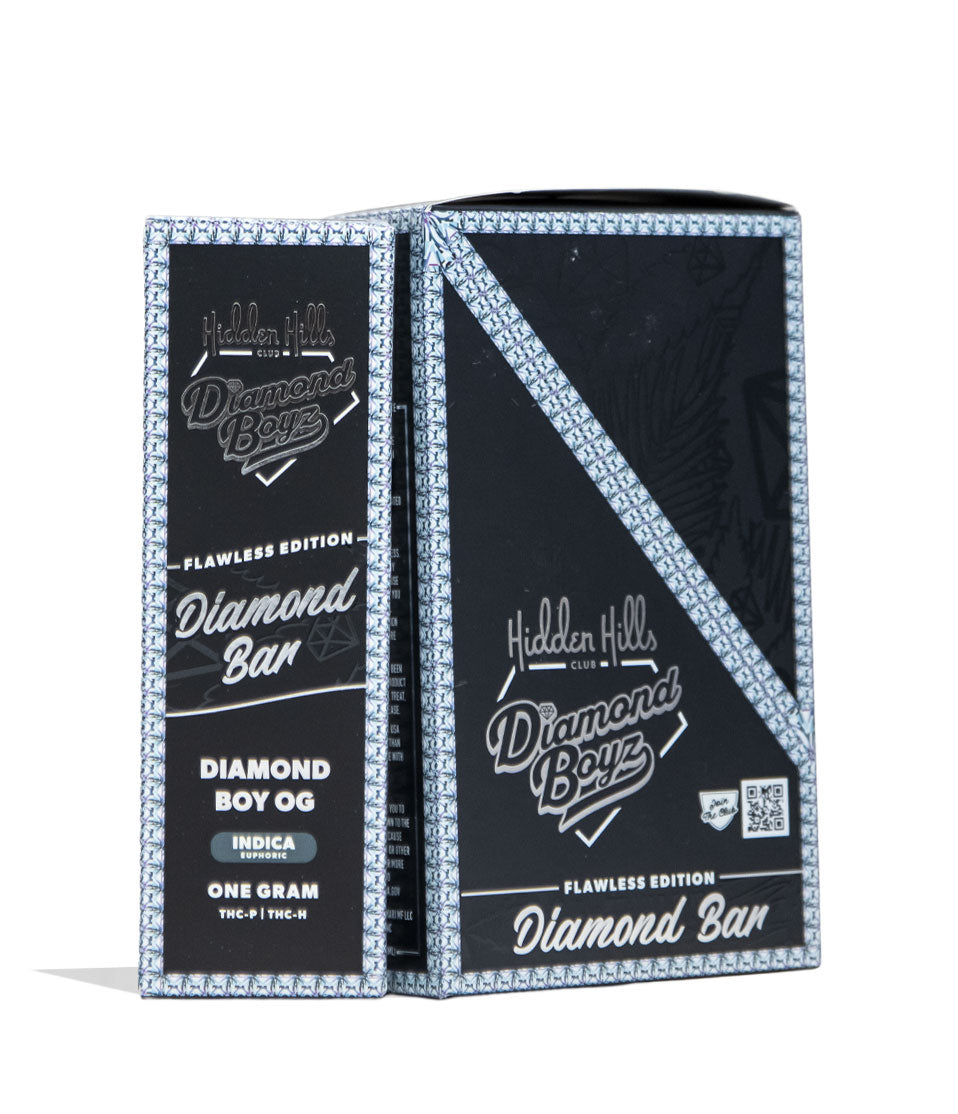Diamond Boy OG Hidden Hills Diamond Boyz Diamond Bar 1g THC-P and THC-H Disposable 5pk Front View on White Background