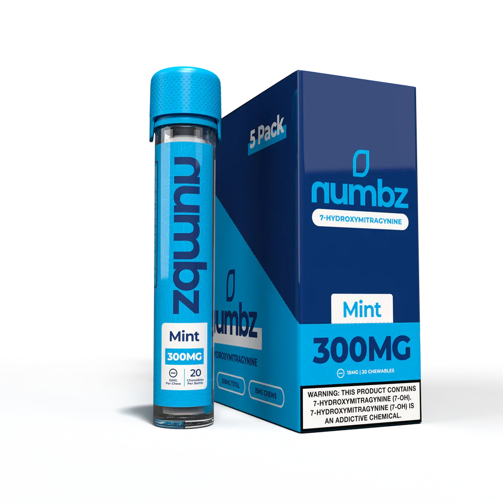 Numbz 300mg Advance Kratom Tablets