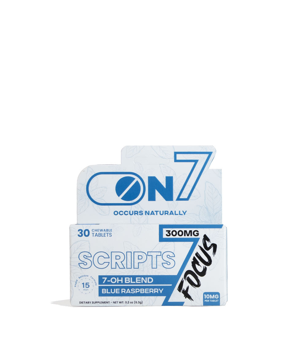 Focus ON7 7-Hydroxymitragynine Advanced Alkaloids 300mg 30 Count box on white background