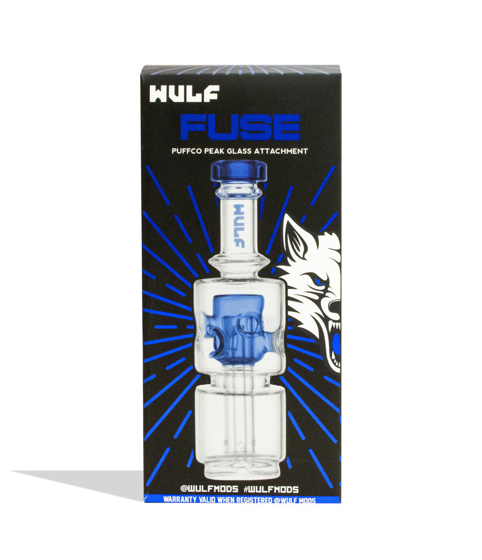 Blue Wulf Mods Fuse Puffco Peak Top packaging on a white background