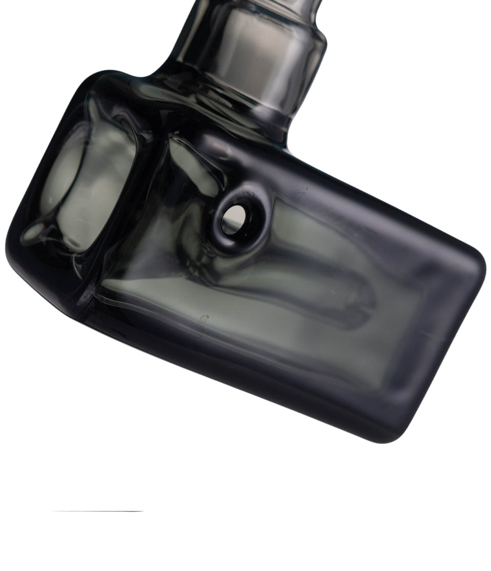 Wulf Drft bubbler close up view of carb hole on white background