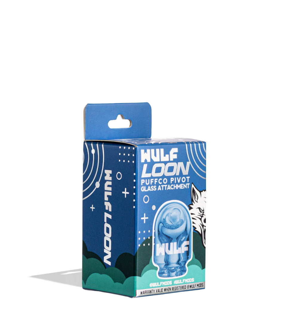Wulf Mods Pivot Tops 45pc Countertop Display Blue Loon Packaging front view on white background