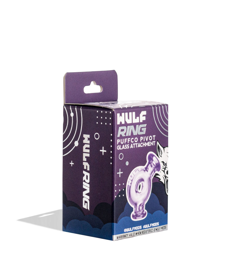 Wulf Mods Pivot Tops 45pc Countertop Display Purple Ring Packaging front view on white background