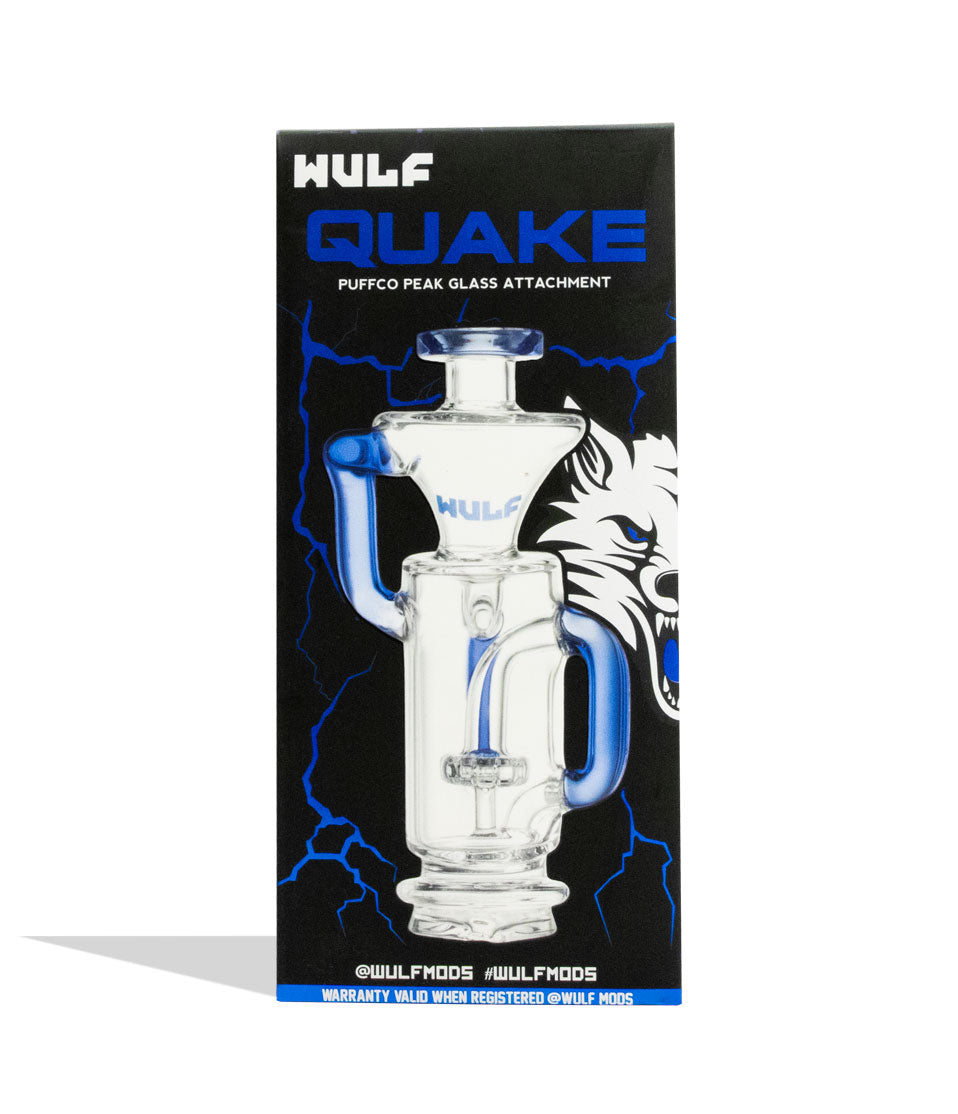 Blue Wulf Mods Quake Puffco Peak Top packaging on white background