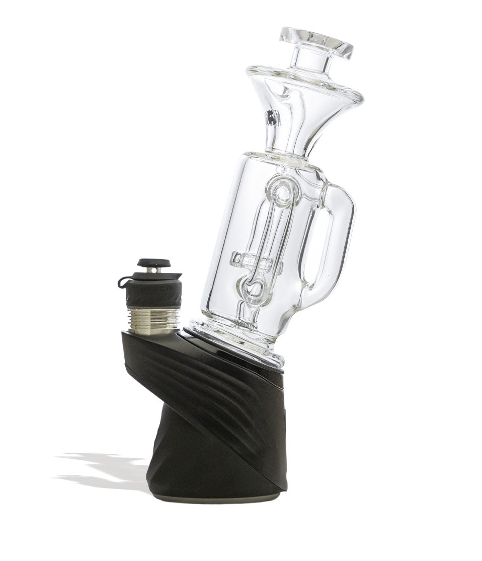 Clear Wulf Mods Quake  Puffco Peak Top with Peak Front View on White Background