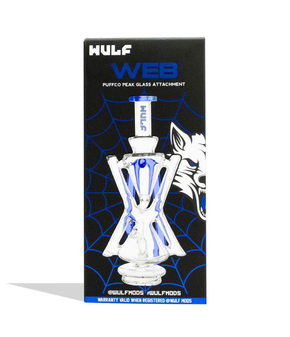 Blue Wulf Mods Web Puffco Peak Top packaging on white background