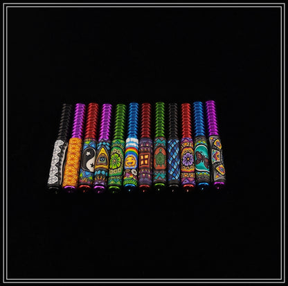 3" Fimo Anodized BAT