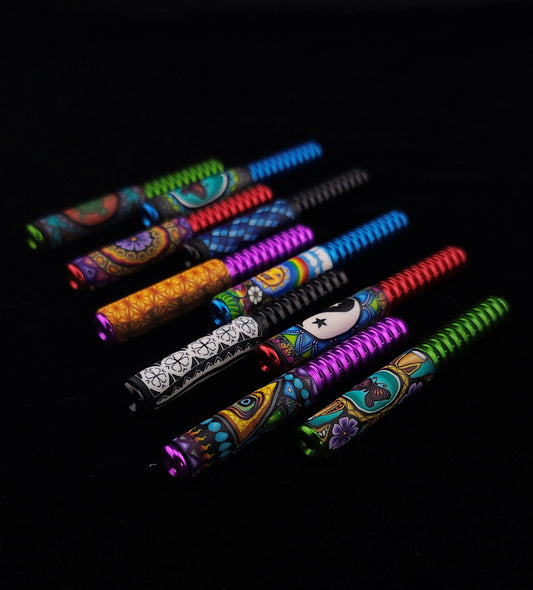 3" Fimo Anodized BAT