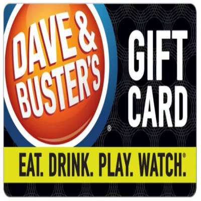 $150 Dave and Busters Gift card