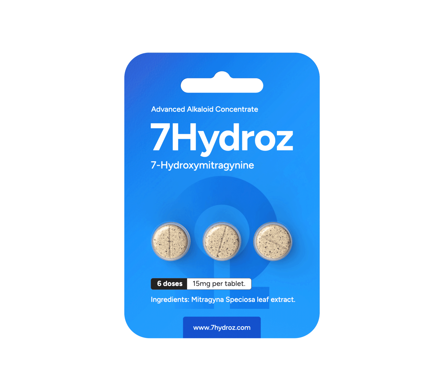 7-Hydroxy Chewable Tablets 3Ct.