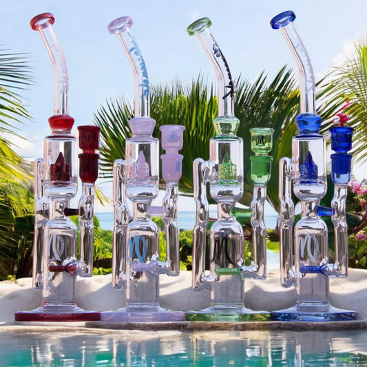 4 PACK 20" Rocket Perc Recycler