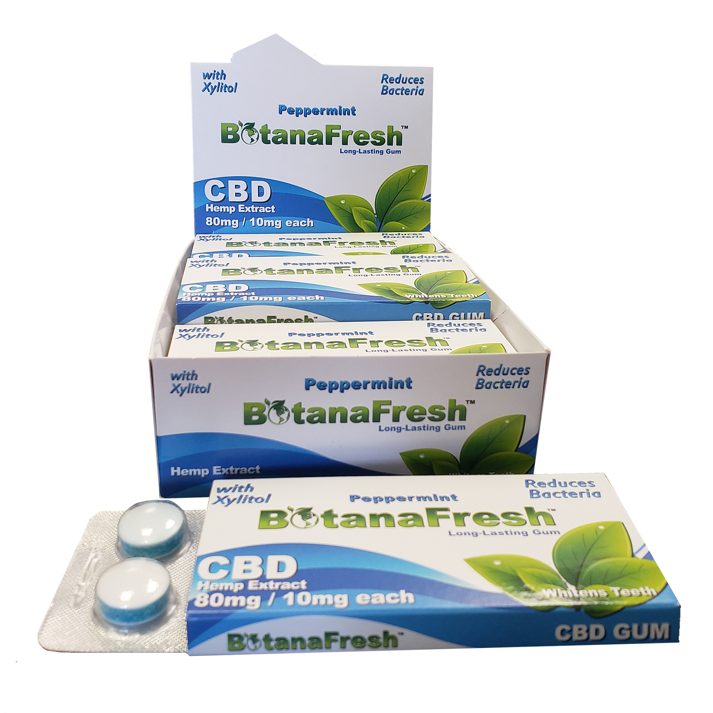 Botanfresh CBD Gum 80mg -Box of 12