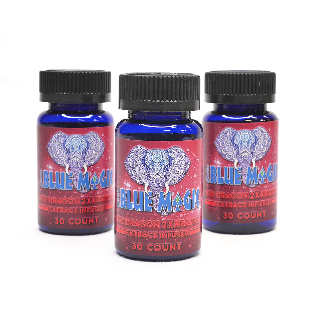 Blue Magic Red Dragon 2X Extract 120 Ct Capsules
