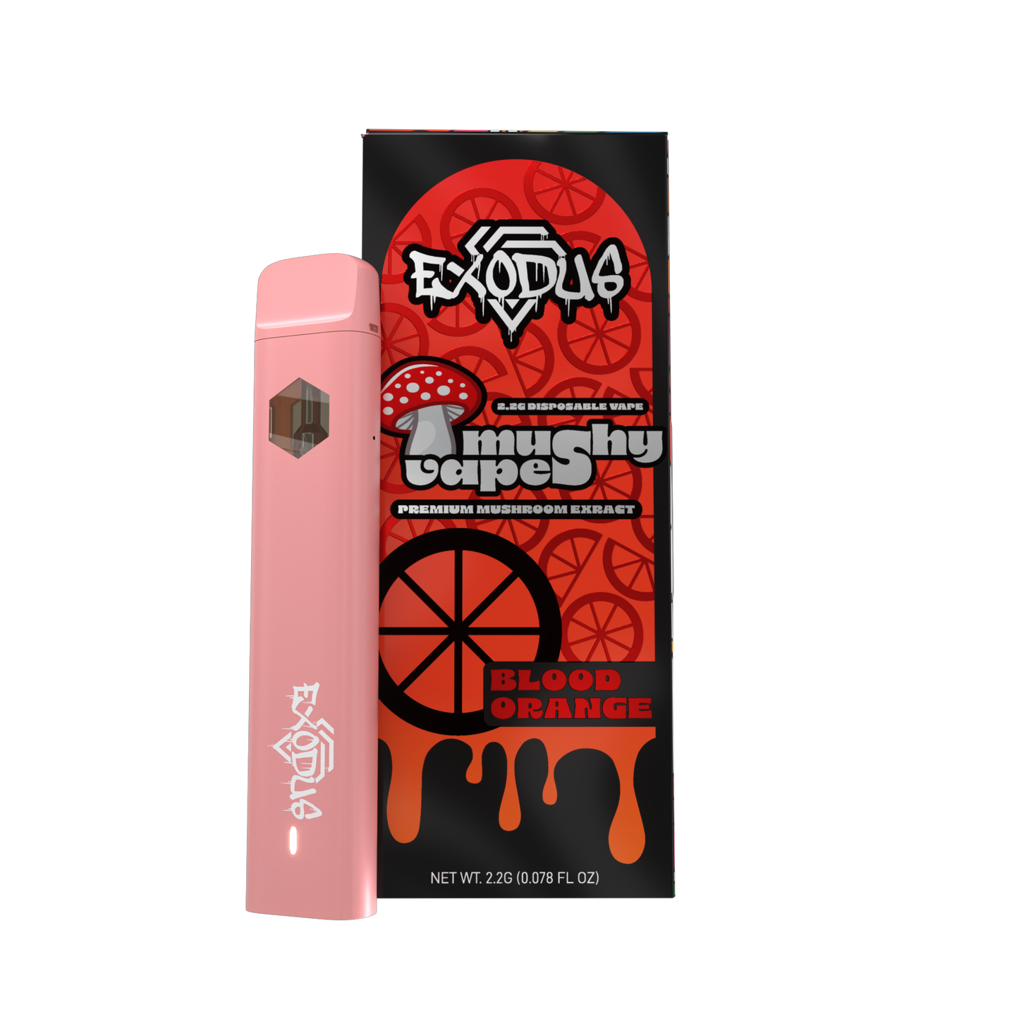 Exodus Amanita Muscaria Mushy Vape 2.2g - 6 units per display Box