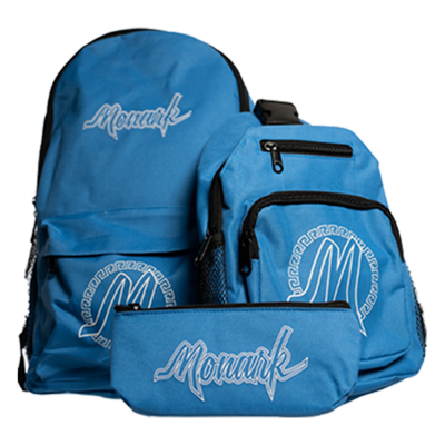 Mix n Match Monark Backpack w/ Shoulder Bag & Pouch