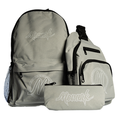 Mix n Match Monark Backpack w/ Shoulder Bag & Pouch