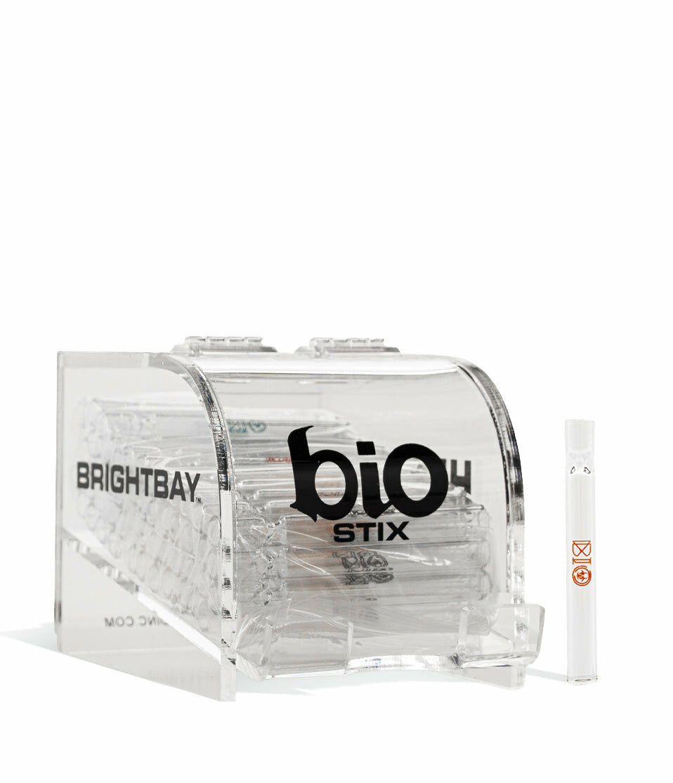 Biohazard Glass BioStix Colored Chillum 50 pk
