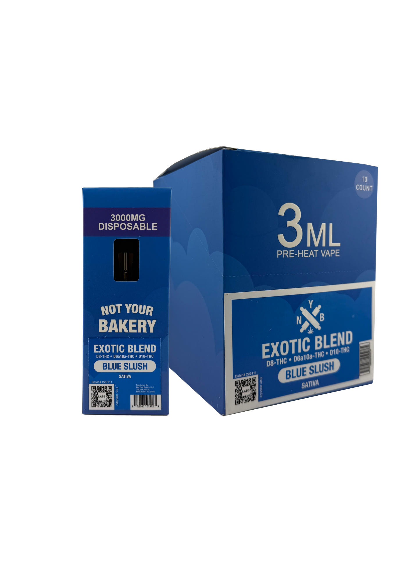 NYB 3ml Exotic Blend Disposable Vape