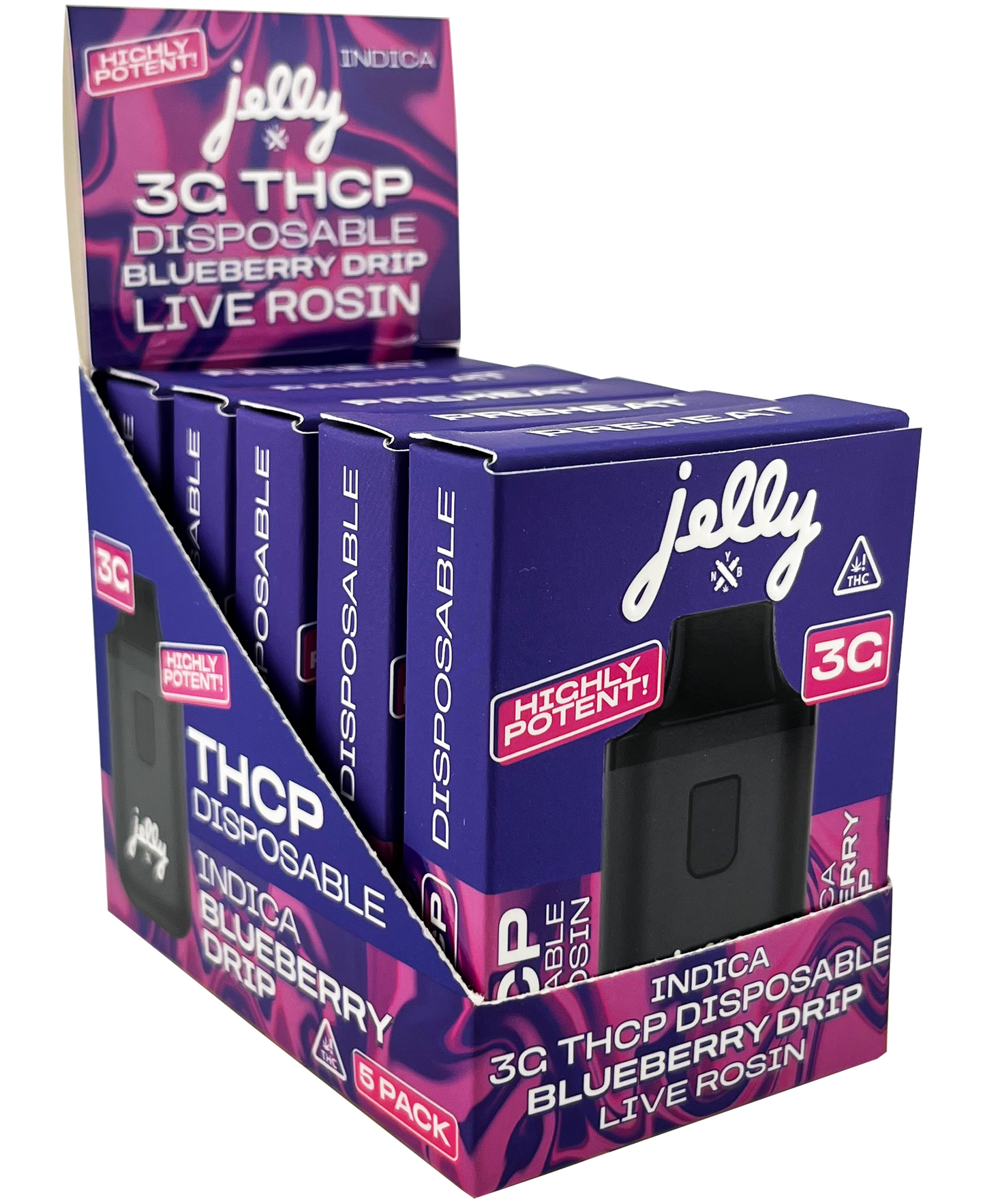 Jelly 3ml THCP Live Rosin Disposable Vape