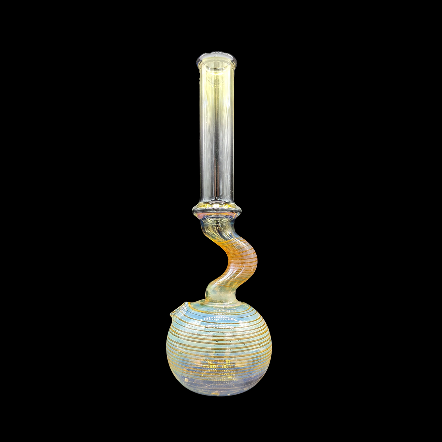 12" 32mm GOG Fumed Maria Bubble w/ Spintrail