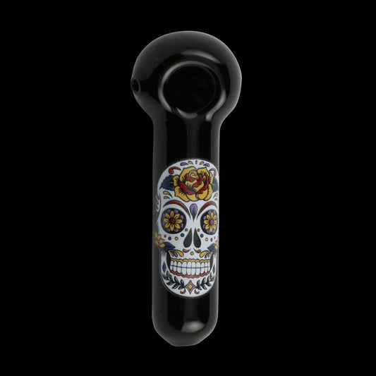 Sugar Skull Label Spoon