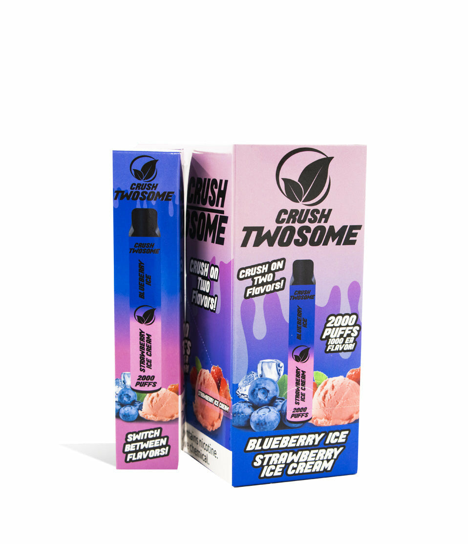 Crush Twosome Dual Flavored Disposable 10pk