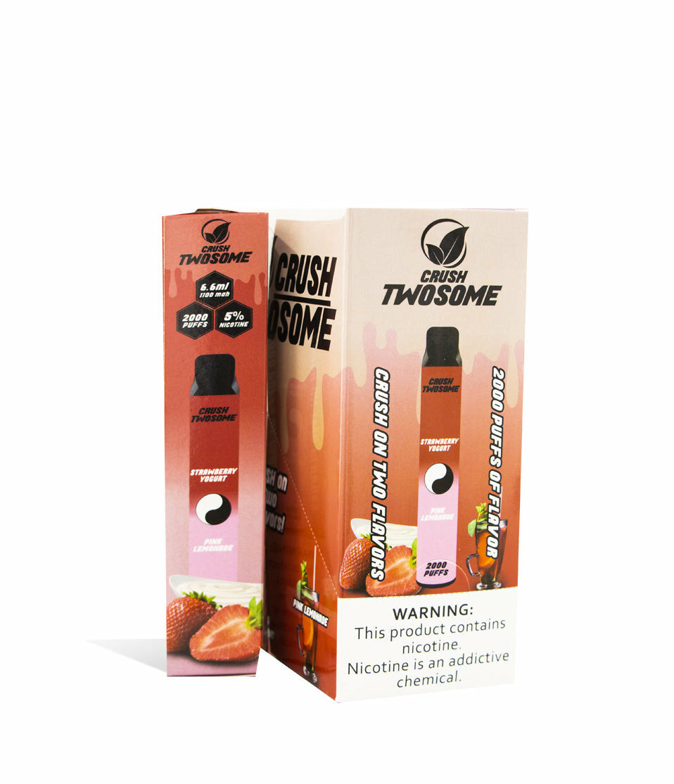 Crush Twosome Dual Flavored Disposable 10pk