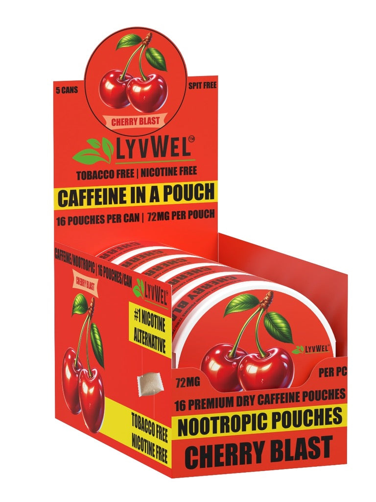 72mg Caffeine Pouches