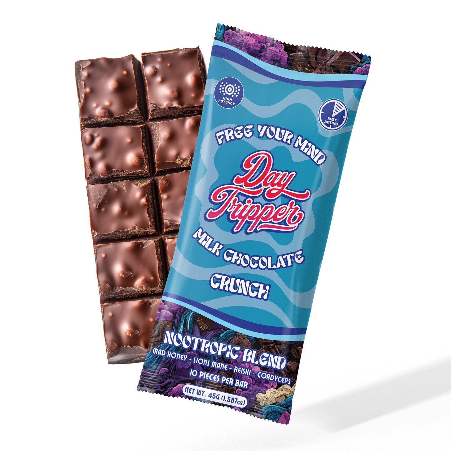 10-Piece Artisan Mushy Chocolate