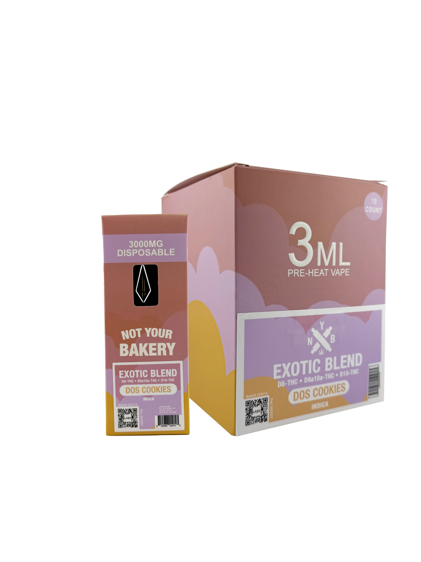 NYB 3ml Exotic Blend Disposable Vape