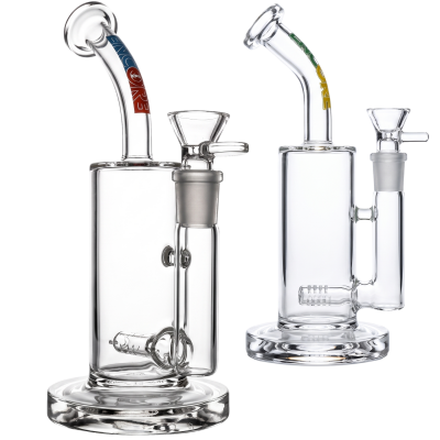 8.5" 50mm Clear Rig w/ Stemline & Bent Neck