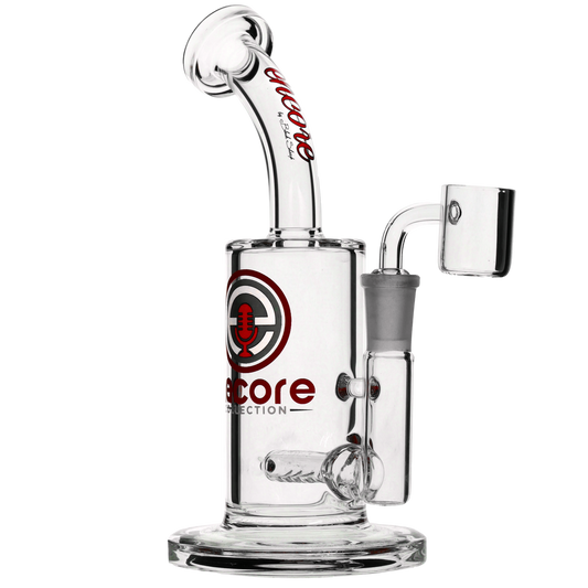 7" 50mm Clear Rig w/ Stemline & Bent Neck